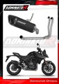 complete exhaust system with muffler DOMINATOR Full System HP6 BLACK fits to Suzuki GSX8S / 8R 2022  2024 3
