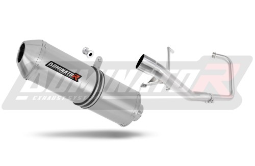 complete exhaust system with muffler DOMINATOR Full System OVR fits to Yamaha YBR 125 2009  2018
