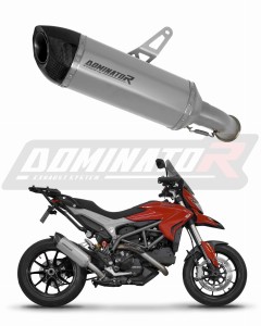 Ducati HYPERSTRADA 821 2013 - 2015 Exhaust Silencer Muffler Titanium HP5 + dB killer