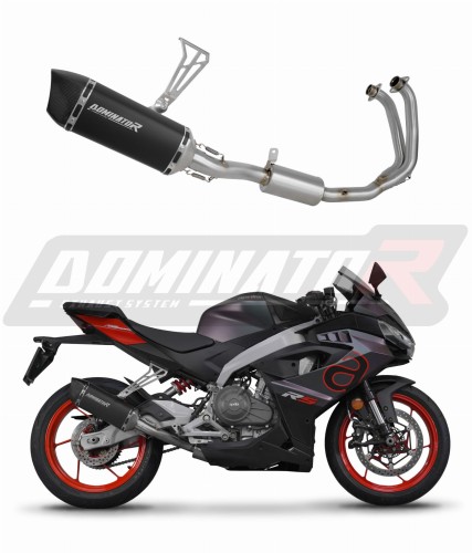 Aprilia RS 457 2024 - 2026 Full Exhaust System Collector Silencer
