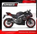 complete exhaust system with muffler DOMINATOR Full System HP6 BLACK fits to Aprilia RS 457 2024  2026 4