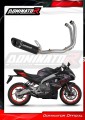 kompletny układ wydechowy z tłumikiem DOMINATOR Full System HP8 CZARNY pasujący do motocykla Aprilia RS 457 2024 - 2026 2