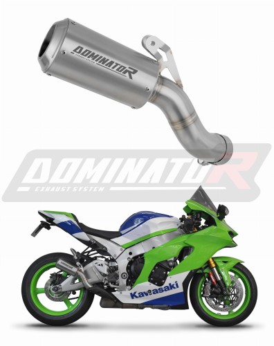 Kawasaki ZX10R / RR EXHAUST Suzuki Muffler Auspuff Sportauspuff Silencer Echappement Silencieux Scarico Scarichi Escape Wydech Tłumik GPS 2021 - 2024 Dominator x