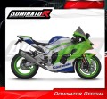 exhaust muffler DOMINATOR titanium HP6 fits to Kawasaki ZX10R / RR 2021  2025 4