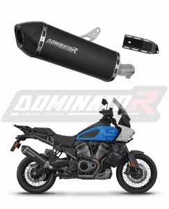 Harley Davidson PAN AMERICA 1250 2021 - 2024 Exhaust Silencer Muffler HP7 BLACK + dB killer