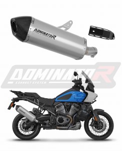 Harley Davidson PAN AMERICA 1250 2021 - 2024 Exhaust Silencer Muffler Titanium HP7 + dB killer