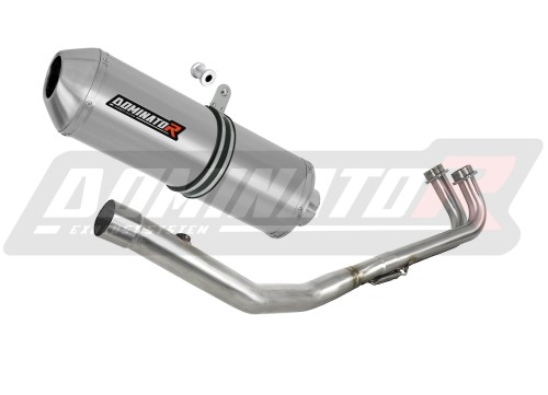 complete exhaust system with muffler DOMINATOR Full System OVR fits to Yamaha XP 530 TMAX 2012  2016