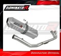 kompletny układ wydechowy z tłumikiem DOMINATOR Full System OVR pasujący do motocykla YAMAHA T-MAX 500 2008 - 2011 2