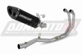 complete exhaust system with muffler DOMINATOR Full System HP8 BLACK fits to Yamaha MT03 2020  2023 2