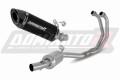 complete exhaust system with muffler DOMINATOR Full System HP8 BLACK fits to Yamaha MT03 2020  2023 2