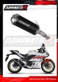 exhaust muffler DOMINATOR OV G2 BLACK fits to Yamaha YZFR3 2019  2024 3