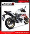 Yamaha YZF-R3 2022 Exhaust Muffler Manifold Collector Auspuff Sportauspuff Silencer Echappement Silencieux Scarico Marmitta Scarichi Escape Wydech Tłumik Kolektor HP8 BLACK DOMINATOR Full Exhaust System 2