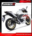 complete exhaust system with muffler DOMINATOR Full System HP8 BLACK fits to Yamaha YZFR3 2019  2024 5