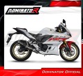 Yamaha YZF-R3 2022 Exhaust Muffler Manifold Collector Auspuff Sportauspuff Silencer Echappement Silencieux Scarico Marmitta Scarichi Escape Wydech Tłumik Kolektor OV BLACK DOMINATOR Full Exhaust System EX 3