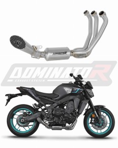 パーツ Yamaha MT-09 2024Full ExhaustSilencerGP3 Yamaha MT-09 2024 Full Exhaust System Collector Silencer GP3