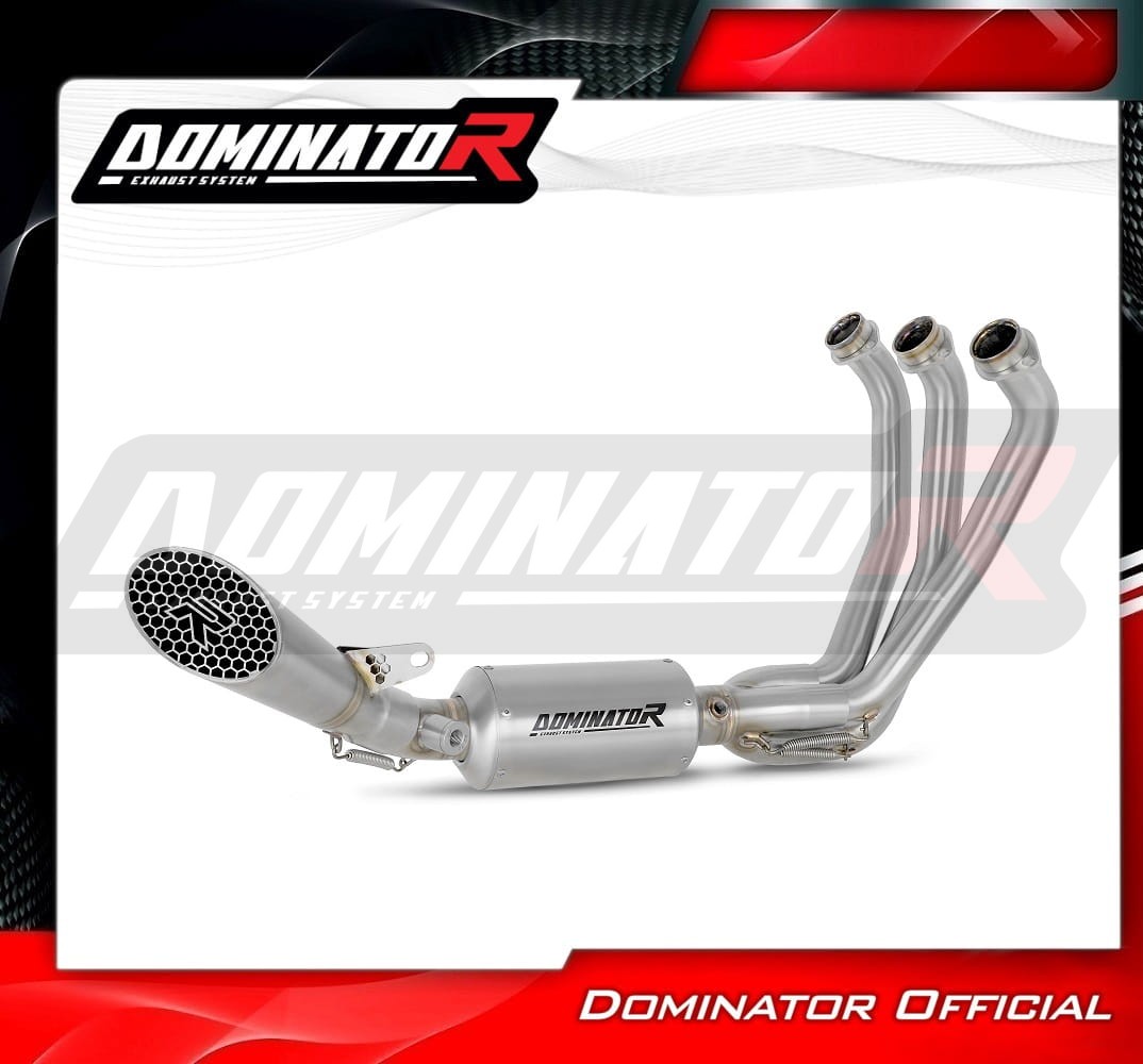 Yamaha MT-09 2024 Full Exhaust System Collector Silencer GP3
