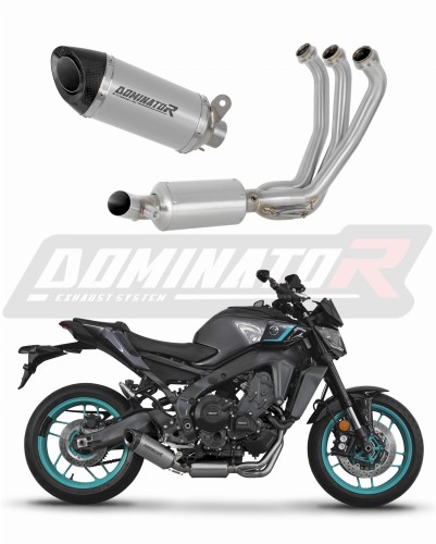 kompletny układ wydechowy z tłumikiem DOMINATOR Full System Tytanowy HP8 pasujący do motocykla Yamaha MT-09 2024
