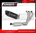 complete exhaust system with muffler DOMINATOR Full System HP8 BLACK fits to Yamaha MT09 2024  3