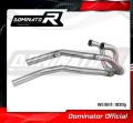 Honda NX 650 DOMINATOR RD02 1988 - 1994 Head pipe Header Linkpipe Downpipe Frontpipe Manifold Collector Kolektor wydechowy Kolano Sport-Krümmeranlage Colector de escape  Collecteur d'échappement Collettore di scarico DOMINATOR EXHAUST SYSTEM 1