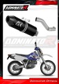 TT 600E EXHAUST Yamaha Muffler Auspuff Sportauspuff Silencer Echappement Silencieux Scarico Scarichi Escape Wydech Tłumik Carbon Tip MX BLACK 1994 - 2003 DOMINATOR