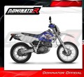 exhaust muffler DOMINATOR MX2 BLACK fits to Yamaha TT 600E 1994  2003 4