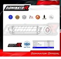 exhaust muffler DOMINATOR homologated road legal BLACK HP1 fits to Kawasaki VERSYS 1000 2019  2024 3