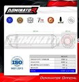 kompletny układ wydechowy z tłumikiem DOMINATOR Full System Tytanowy HP5 pasujący do motocykla Kawasaki ZX10R 2016 - 2020 6