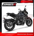 Yamaha MT-09 2017 - 2020 EXHAUST Collector Manifold EX Full System Muffler Auspuff Sportauspuff Silencer Echappement Silencieux Scarico Scarichi Escape Wydech Tłumik HP8 BLACK Dominator Exhaust System 2