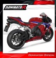 CBR 600RR EXHAUST Honda Muffler Auspuff Sportauspuff Silencer Echappement Silencieux Scarico Scarichi Escape Wydech Tłumik Carbon Tip HP2 Titanium 2013 - 2024 Dominator  2
