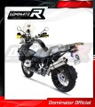 exhaust muffler DOMINATOR homologated road legal OV fits to BMW R1200GS 2010  2012 3