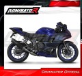 complete exhaust system with muffler DOMINATOR RACE Full System HP6 BLACK fits to Yamaha YZF R7 2021  2024 4