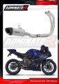 kompletny układ wydechowy z tłumikiem DOMINATOR Full System Tytanowy HP8 pasujący do motocykla Yamaha YZF R7 2021 - 2024 4