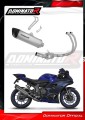 complete exhaust system with muffler DOMINATOR RACE Full System titanium HP6 fits to Yamaha YZF R7 2021  2024 3