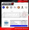 exhaust muffler DOMINATOR OVR fits to Aprilia Pegaso 650 1997  2000 3