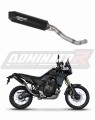 wydech tłumik DOMINATOR MX2 CZARNY pasujący do motocykla Yamaha Tenere 700 2021 - 2024