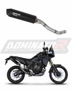 Yamaha Tenere 700 2021 - 2024 Exhaust Silencer Muffler MX2 BLACK + dB killer medium