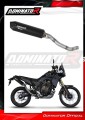 exhaust muffler DOMINATOR MX2 BLACK fits to Yamaha Tenere 700 2019  2020 2