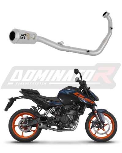 complete exhaust system with muffler DOMINATOR Full System GPS fits to KTM 125 Duke 2024
