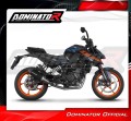 complete exhaust system with muffler DOMINATOR Full System HP8 BLACK fits to KTM 125 Duke 2024  5