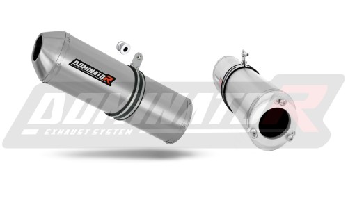 exhaust muffler DOMINATOR OVR fits to Kawasaki ZRX 1200 R 2001  2007