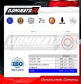 wydech tłumik DOMINATOR OVR pasujący do motocykla Kawasaki ZZR 1200 2002 - 2005 3