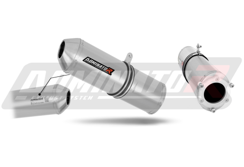exhaust muffler DOMINATOR homologated road legal OVR fits to Kawasaki ZX6R 1995  1997