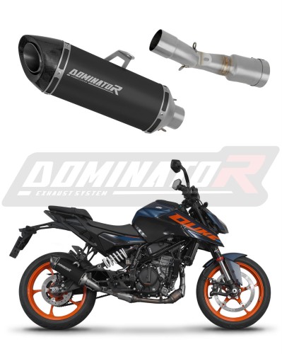 KTM 390 Duke 2024 EXHAUST Muffler Auspuff Sportauspuff Silencer Echappement Silencieux Scarico Scarichi Escape Wydech Tłumik HP8 BLACK Dominator Exhaust System x
