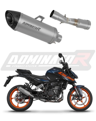 exhaust muffler DOMINATOR titanium HP8 fits to KTM 250 Duke 2024  5