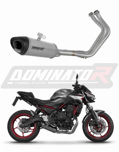 Kawasaki Ninja 650 2023 - 2025 EXHAUST Collector Manifold Full System Muffler Auspuff Sportauspuff Silencer Echappement Silencieux Scarico Scarichi Escape Wydech Tłumik Titanium HP8 Dominator Exhaust System x