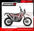 wydech tłumik DOMINATOR MX CZARNY pasujący do motocykla Kove 450 RALLY 2023 - 2025 4