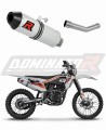Kayo K5 300 Enduro 2024 - 2025 EXHAUST Muffler Auspuff Sportauspuff Silencer Echappement Silencieux Scarico Scarichi Escape Wydech Tłumik MX2 Dominator Exhaust System x