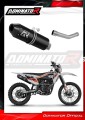 exhaust muffler DOMINATOR MX2 BLACK fits to Kayo K5 300 Enduro 2024  2025 2