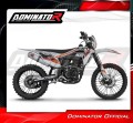 exhaust muffler DOMINATOR MX fits to Kayo K5 300 Enduro 2024  2025 4