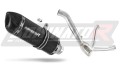 exhaust muffler DOMINATOR HP1 BLACK fits to Suzuki DL 650 V Strom 2007  2011